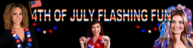 4TH OF JULY Flashing Fun! Shop Now!