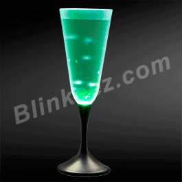 flashing wine glass