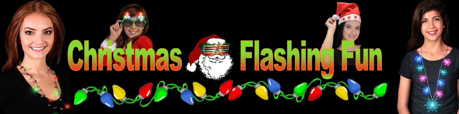 CHRISTMAS Flashing Fun! Shop Now!
