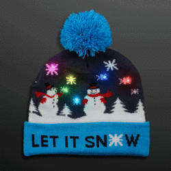 christmas wooly hats