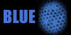 Blue Flashing LED Tie w/Multicolor LEDs