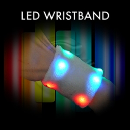 LED Multicolor Light Up Flashing Wristband