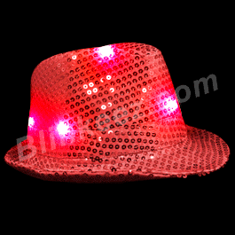 flashing light hat