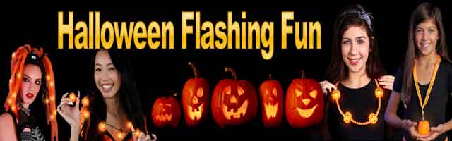 HALLOWEEN Flashing Fun! Shop Now!