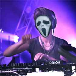 Halloween Shining Mask LED Scream Face Mask