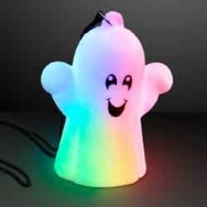 Halloween Flashing LED Soft Ghost Necklace