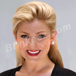 blinking led earrings