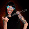 MutiColor LED Hip Hop Sunglasses