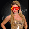 Red LED Hip Hop Sunglasses