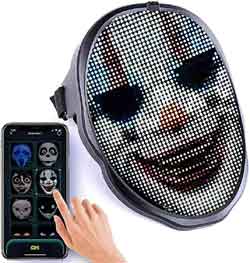 Halloween Shining Mask -&nbsp; Light Up Mask 